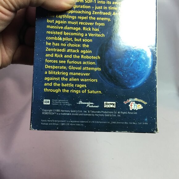 Robotech VHS Volume 3 FHE Family Home Entertainment - Picture 3 of 6